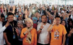 Andi Sudirman-Fatmawati Dapat Dukungan dari Tiga Paslon Bupati di Sulsel