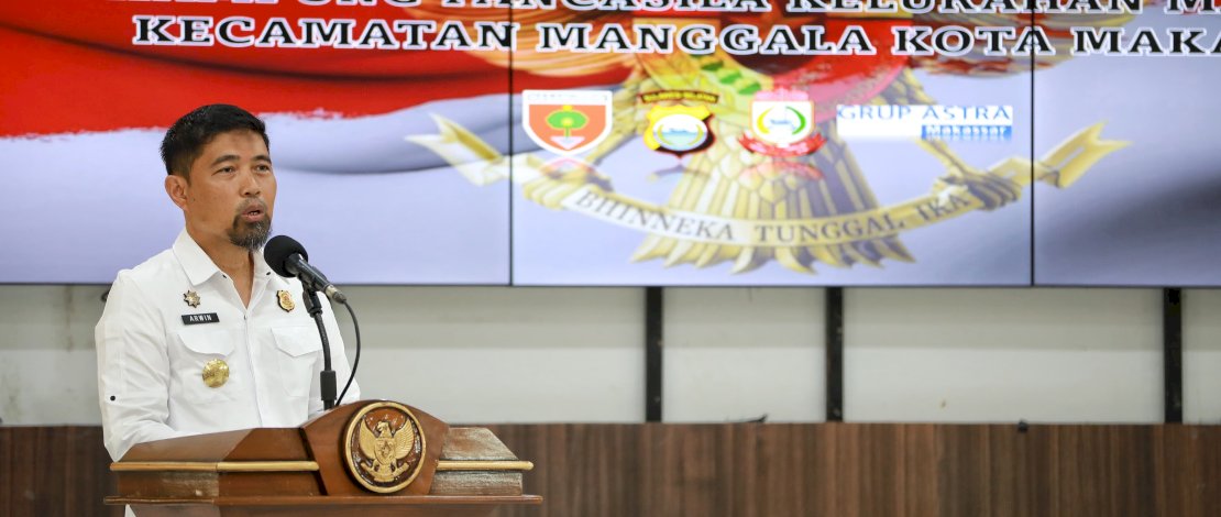 Pjs Wali Kota Makassar Terima Kunjungan Tim Penilai Kampung Pancasila di Manggala