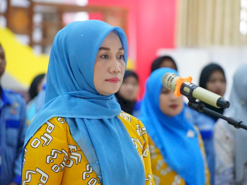 Andi Musrifah Basli Dikukuhkan Sebagai Bunda Forum Anak Selayar Periode 2024 - 2025