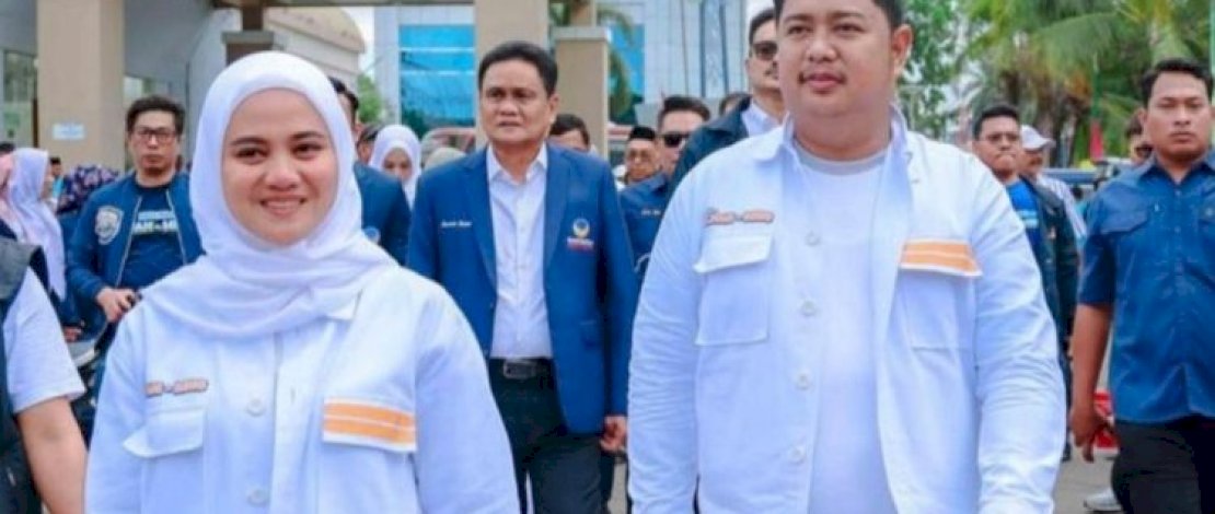 pasangan calon bupati dan wakil bupati nomor urut 2, dokter Ulfah-Mudassir Hasri Gani pasangan calon bupati dan wakil bupati nomor urut 2, dokter Ulfah-Mudassir Hasri Gani
