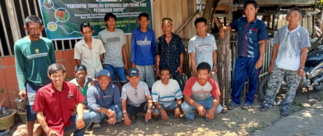 Dosen Teknologi Produksi Ternak Unhas Gelar Program Inovokasi 2024 di Selayar 