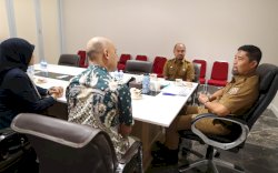 GATF 2024, Pjs Wali Kota Makassar Terima Kunjungan GM Garuda Indonesia