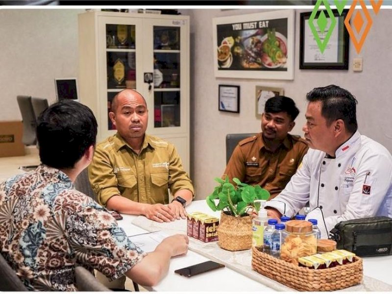 Kadispar Makassar Jalin Kolaborasi dengan Perkumpulan Chef Profesional Indonesia untuk Kembangkan Potensi Kuliner