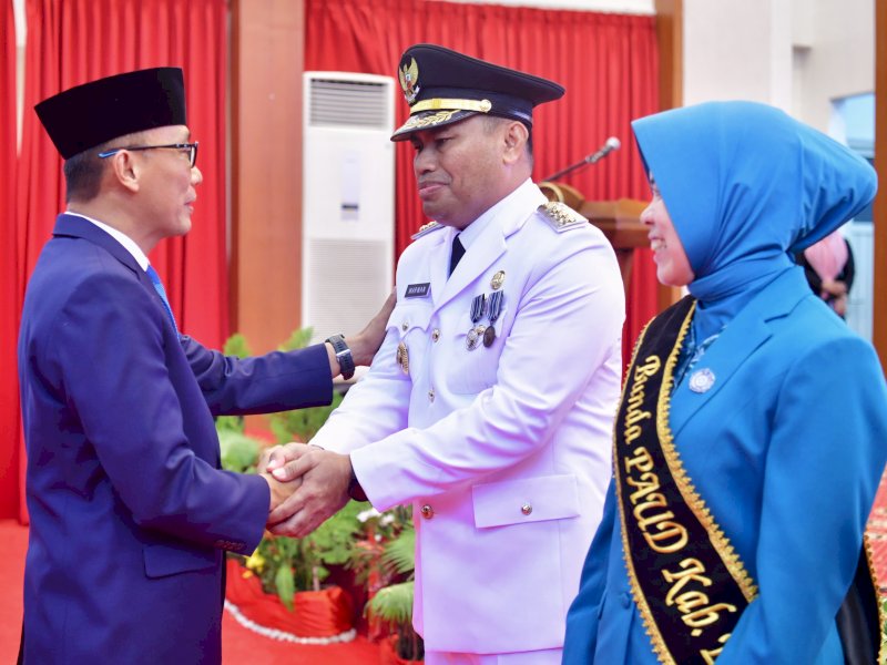 Marwan Mansyur Gantikan Baba Jabat Pj Bupati Enrekang 