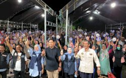 Pasangan dr.Ulfah-MHG Pikat Ribuan Pendukung di Bojo, Siap Bawa Perubahan Nyata di Barru