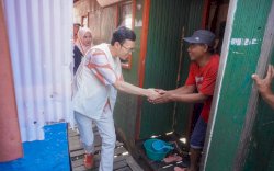 Blusukan di Ujung Tanah, Ilham Fauzi Semakin Mantapkan Langkah Menuju Pilkada Makassar 2024