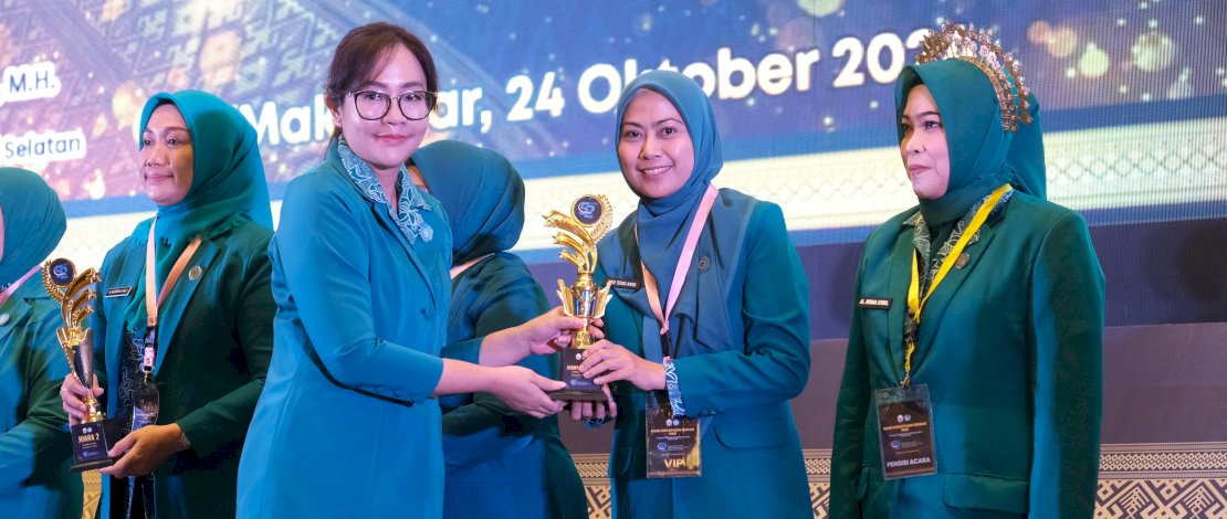 HKG TP PKK Provinsi Sulsel 2024, TP PKK Makassar Raih Sederetan Prestasi