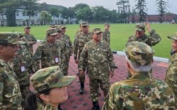 Hari Pertama Retreat Kabinet Merah Putih di Akmil, Presiden dan Wapres Kenakan Seragam Komcad