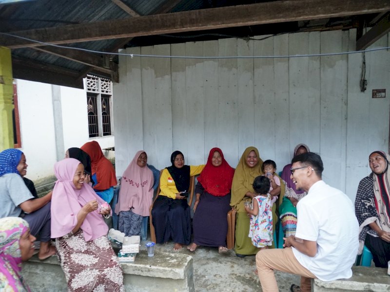 Ajie Saputra Temui Warga Sabbang, Fokus pada Penyerapan Aspirasi Warga