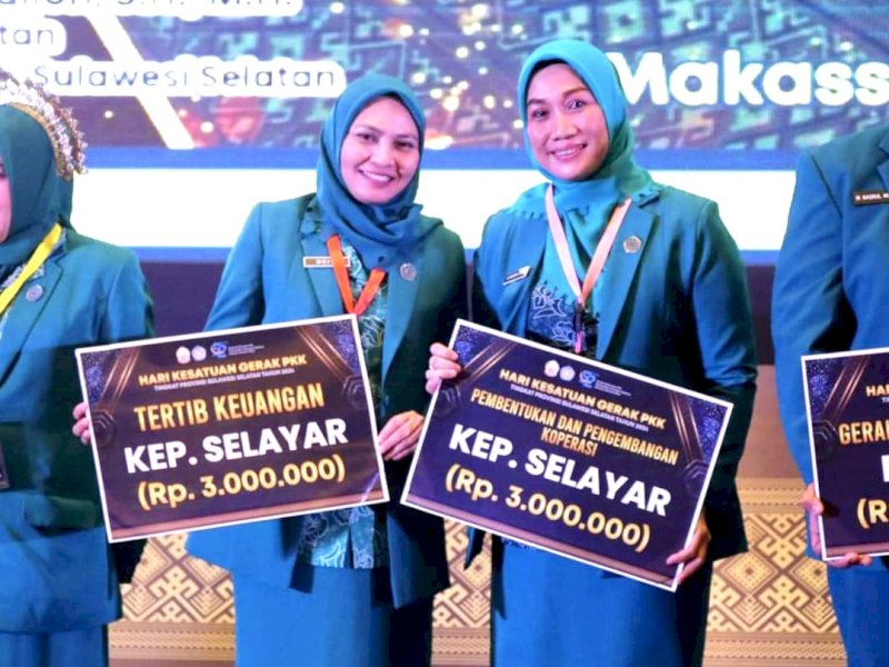 TP PKK Selayar Sukses Borong Enam Penghargaan di HKG ke-52 Tingkat Provinsi Sulsel