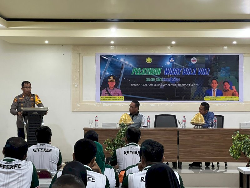Ketua PBVSI Adnan Pandibu Harap Selayar Cetak Atlet Voli Berprestasi 