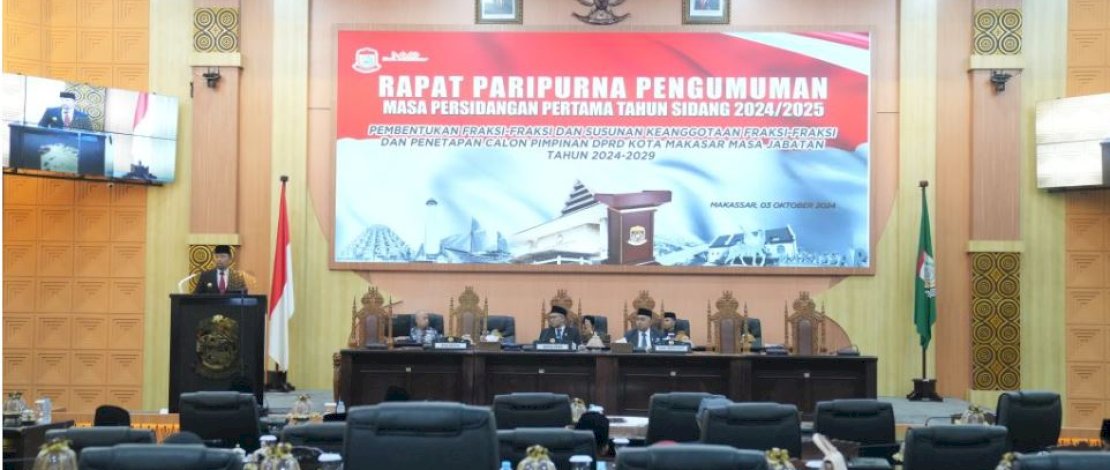 Sekretaris Bapenda Makassar Hadiri Rapat Pembentukan Fraksi DPRD