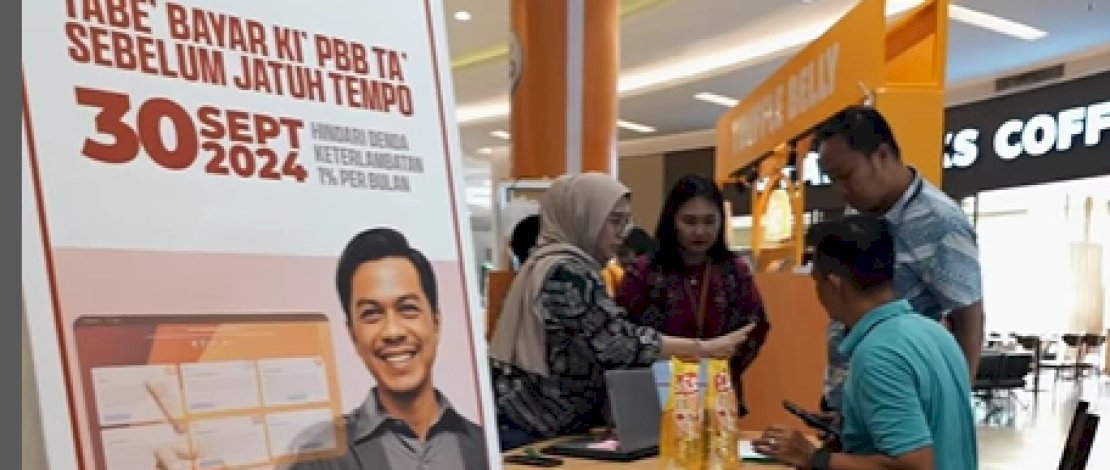 Layanan Pembayaran PBB-P2 Bapenda kini Hadir di Sejumlah Mall