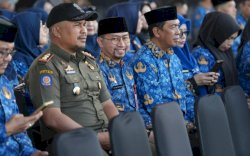 Upacara Hari Kedisiplinan Nasional Bapenda Makassar Komitmen Meningkatkan Etos Kerja