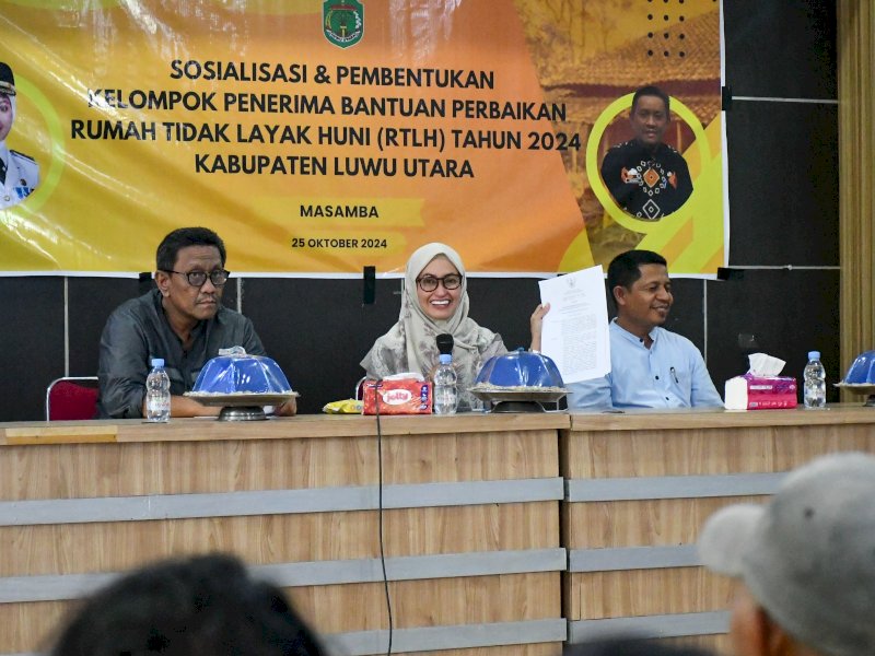 105 Rumah di Luwu Utara Terima Bantuan Perbaikan, Komitmen Pemda Kurangi Kemiskinan Ekstrem
