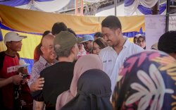 Usai Debat Perdana, Seto - Rezki Langsung Sosialisasikan Program Kesehatan dan Pendidikan ke Masyarakat