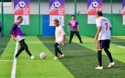 Pemprov Sulsel Tumbangkan IKA SMANSA di Laga Eksibisi, Skor 3:1