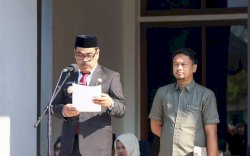 Pj Bupati Pinrang Pimpin Upacara Hari Sumpah Pemuda ke-96, Serukan Peran Vital Pemuda dalam Pembangunan Bangsa