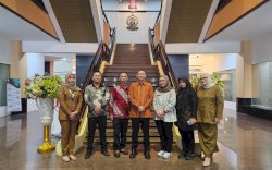 Bangun Sinergi, Kabid Komunikasi dan Humas Diskominfo SP Sulsel Sambut Kunjungan Studi Tiru Tim Prokopim Setkab Kutai Timur