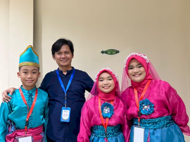 Trio Nasyid BKPRMI Parepare Raih Juara Satu Nasional FASI XII di Jawa Barat