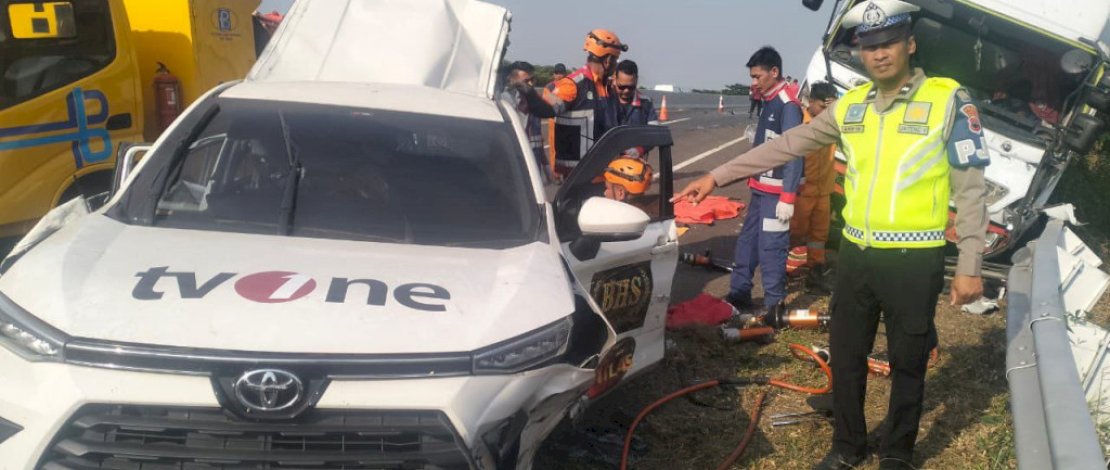 Kecelakaan Maut di Tol Batang-Pemalang: Tiga Kru TV One Tewas, Sopir Truk Ditetapkan sebagai Tersangka