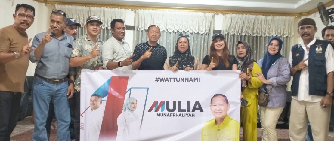 Anggota DPR RI tiga periode dari Partai Golkar, Hamka B Kady mengumpulkan tim pemenangannya dari unsur koordinator kecamatan (Korcam) se-Kota Makassar dalam rangka menindaklanjuti dan koordinasi pergerakan memenangkan pasangan calon wali kota dan wakil wali kota Makassar, Munafri Arifuddin-Aliyah Mustika Ilham. Anggota DPR RI tiga periode dari Partai Golkar, Hamka B Kady mengumpulkan tim pemenangannya dari unsur koordinator kecamatan (Korcam) se-Kota Makassar dalam rangka menindaklanjuti dan koordinasi pergerakan memenangkan pasangan calon wali kota dan wakil wali kota Makassar, Munafri Arifuddin-Aliyah Mustika Ilham.