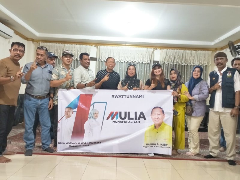 Hamka B Kady Kumpulkan Tim se-Kota Makassar, Komitmen Menangkan Appi-Aliyah