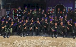 Komandan Resimen Mahasiswa WM Sulsel Lepas Peserta Suskalaknas Menuju Pusat Pelatihan