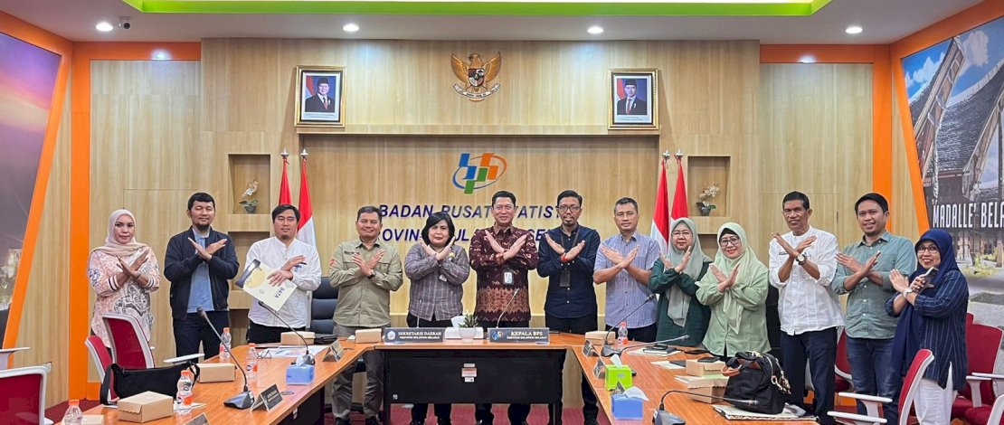BPS Sulsel merilis kondisi perekonomian Sulsel, Jumat, 1 November 2024. BPS Sulsel merilis kondisi perekonomian Sulsel, Jumat, 1 November 2024.