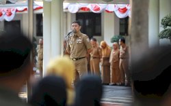 Pimpin Apel, Pj Wali Kota Makassar Andi Arwin Azis Minta Momentum Bersama dalam Program yang Dicanangkannya