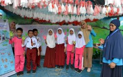 Pemkab Maros dan USAID IUWASH Tangguh Gaungkan Pentingnya Cuci Tangan Pakai Sabun di 14 Sekolah untuk Cegah Stunting