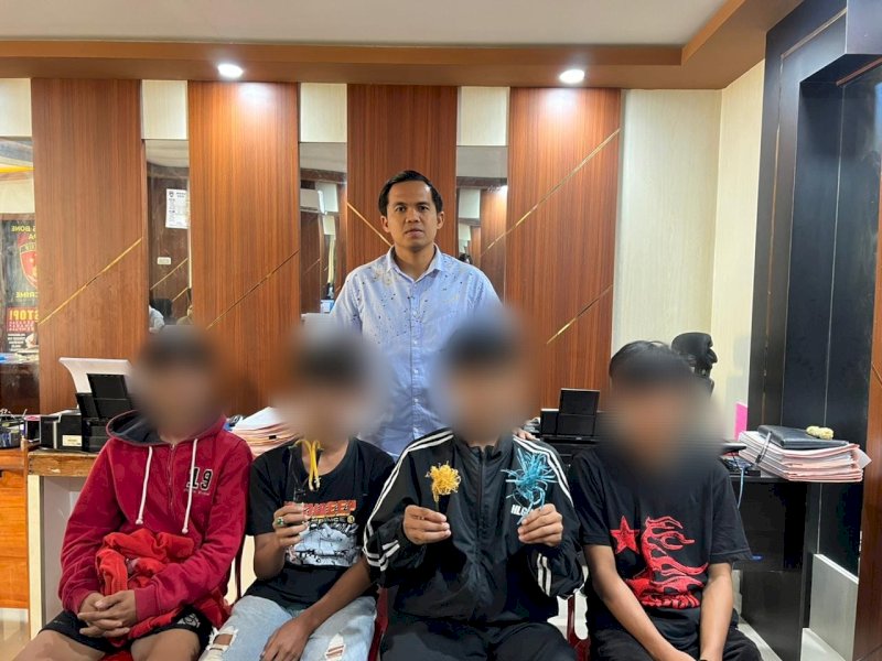 Polisi Tangkap Pelaku Pembusuran Pelajar di Bone
