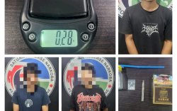 Lagi Pesta Sabu, 4 Warga Bone Diciduk Polisi