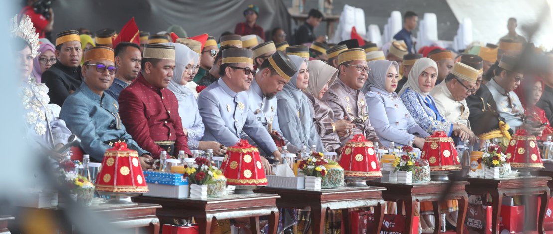 Pjs Wali Kota Makassar Ajak Masyarakat Bersatu Sukseskan Demokrasi pada HUT ke-417 Kota Makassar