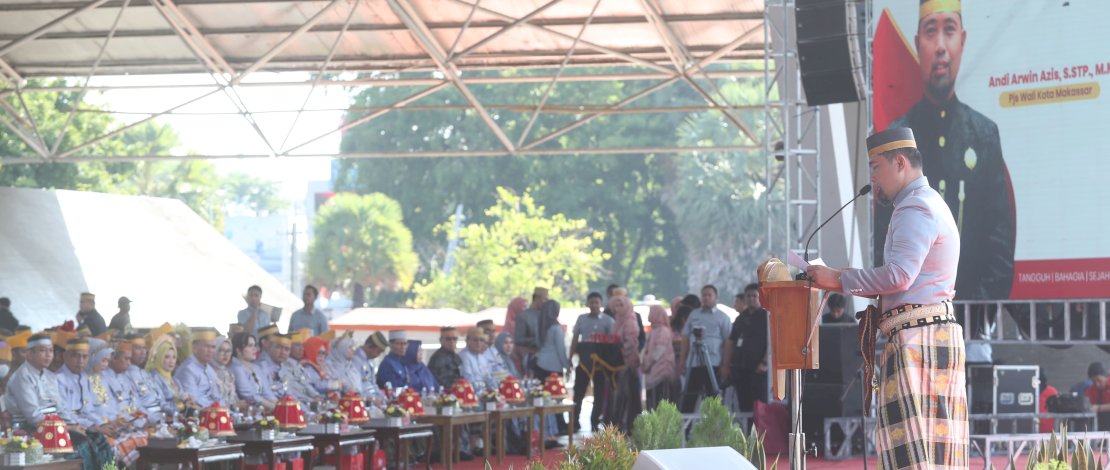 HUT ke 417 Kota Makassar, Pjs Wali Kota Paparkan Capaian Kinerja Pemkot Makassar