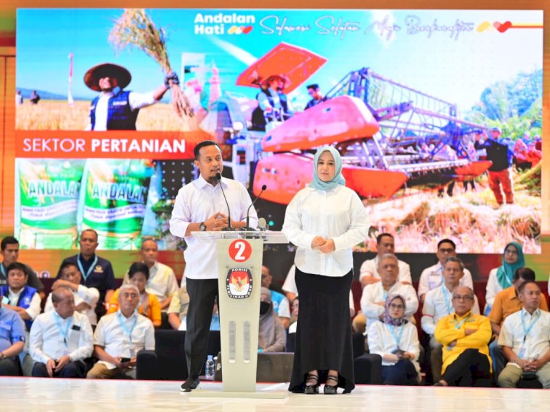 Akademisi Sebut Andi Sudirman-Fatma Unggul Telak di Debat Kedua Pilgub Sulsel