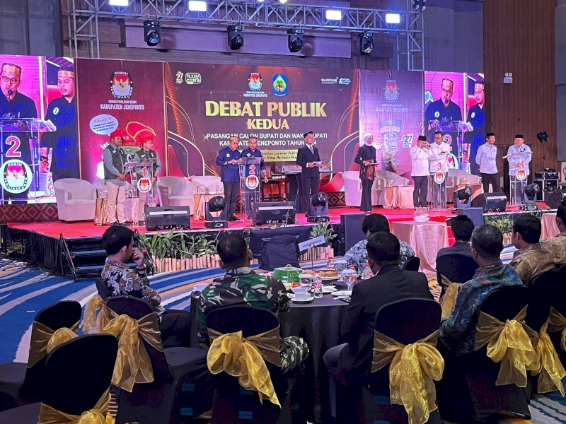 AKBP Widi Setiawan Sebut Debat Publik Kedua Pilkada Jeneponto Berjalan Lancar dan Aman 