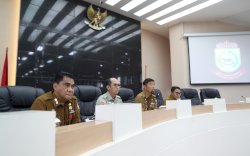 Pjs Wali Kota Makassar Pimpin Rakor Persiapan Musim Hujan