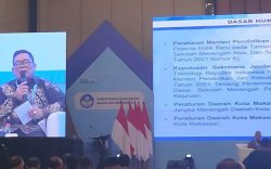 Kadisdik Makassar Bahas Pendidikan Inklusif di Rakor Evaluasi Kebijakan Nasional