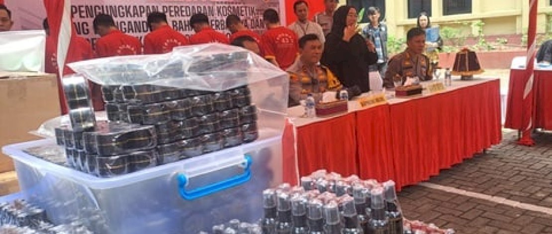 Tiga Pemilik Kosmetik Bermerkuri di Makassar Jadi Tersangka, Terancam 12 Tahun Penjara