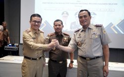 Bentuk Satgas Percepatan Investasi Bersama Kejati dan BPN Sulsel, Sekda Jufri Rahman Optimistis Realisasi Investasi Sulsel Akan Meningkat