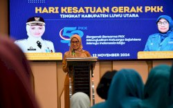 Peringatan HKG PKK, Bupati Luwu Utara Harap Jadi Momen Berbagi Motivasi Antar Kader 