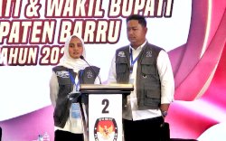 dr Ulfa-MHG Tampil Cemerlang di Sesi Pertama Debat Pilkada Calon Bupati Barru
