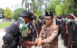 Wabup Saiful Arif Sambut Kepulangan Kontingen Saka Bahari Usai Ikuti Lomba PPKM 2024 di Lantamal VI Makassar