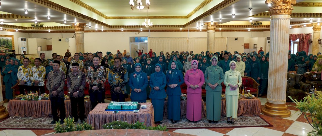 Pelaksanaan HKG PKK ke-52, Pemkab Takalar Apresiasi PKK Dalam Wujudkan Keluarga Sejahtera  