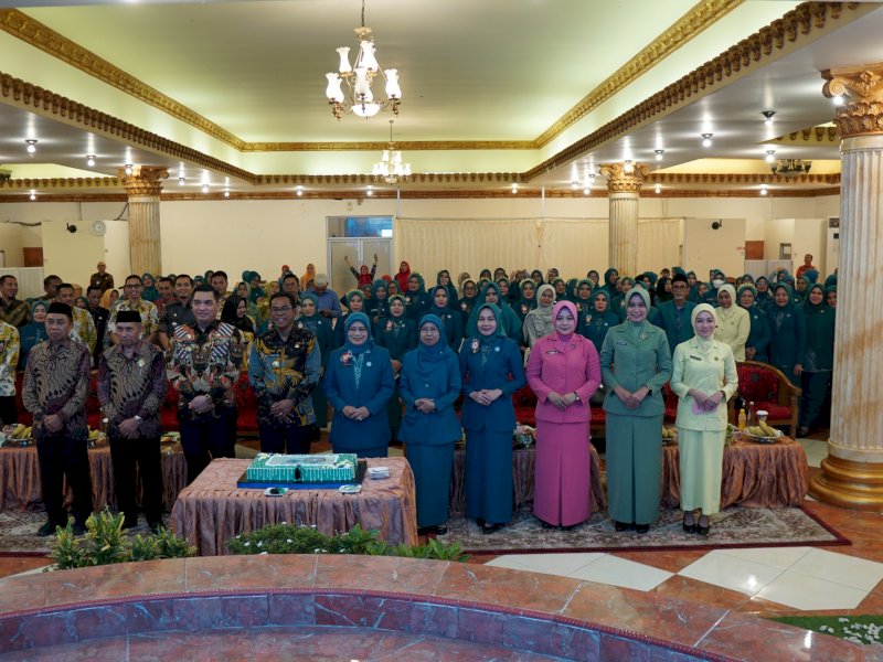 Pelaksanaan HKG PKK ke-52, Pemkab Takalar Apresiasi PKK Dalam Wujudkan Keluarga Sejahtera  