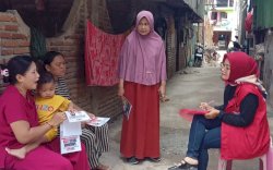 DPC PDI Perjuangan Makassar Intensifkan Door to Door Campaign Tahap Kedua Menjelang Pilkada