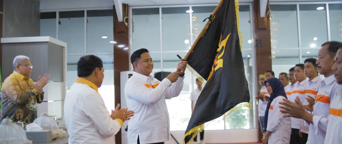 Pelantikan digelar di Baruga Singkerru AdaE, Kabupaten Barru, dengan suasana penuh khidmat pada Kamis (16/11/2024)