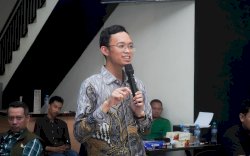 Diskusi Bareng Mahasiswa UNM, Ilham Fauzi Bicara 18 Revolusi Pendidikan