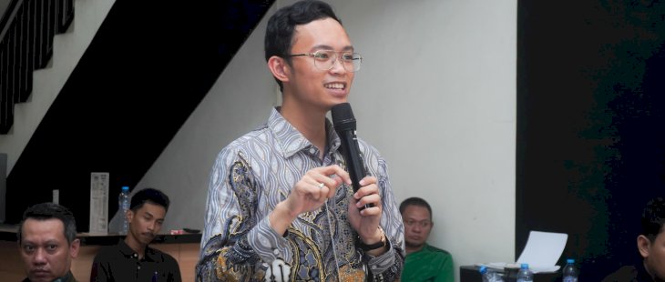 Diskusi Bareng Mahasiswa UNM, Ilham Fauzi Bicara 18 Revolusi Pendidikan